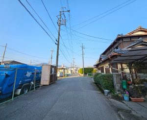 前面道路①