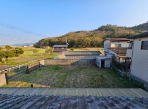 2階からの景色