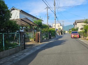 前面道路①