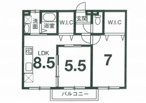 Smart　Home　２DK 画像1