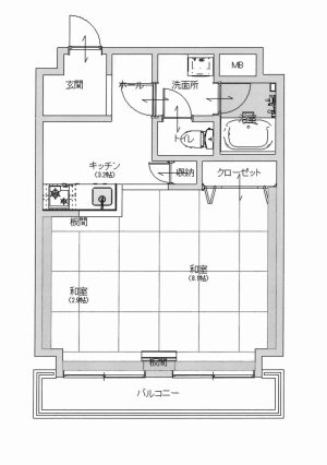 Ｆｌａｔ．Ｕ　５０６号室 画像1